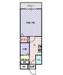 CASSIA住道の物件間取画像